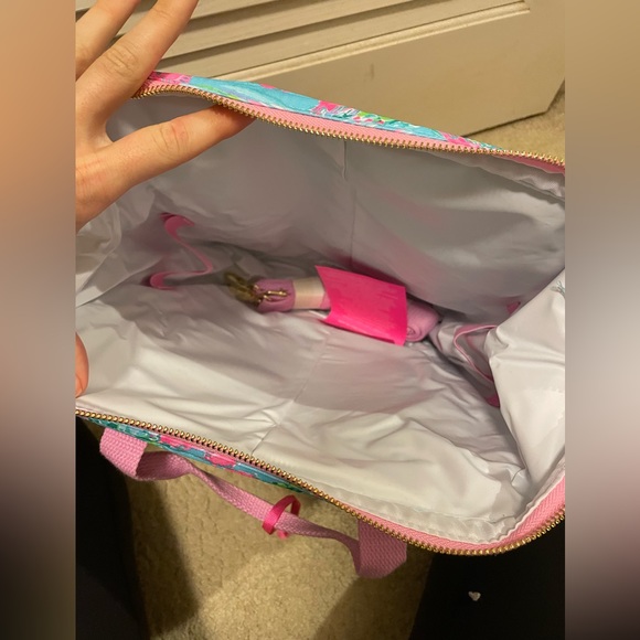 Lilly Pulitzer cooler backpack - Picture 2 of 5